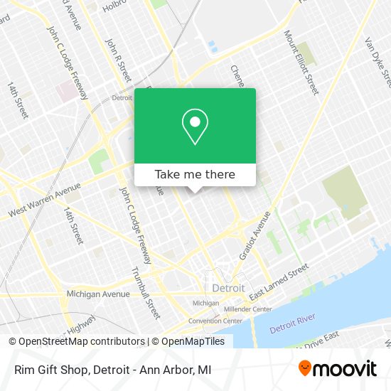 Rim Gift Shop map