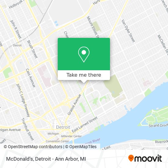Mapa de McDonald's