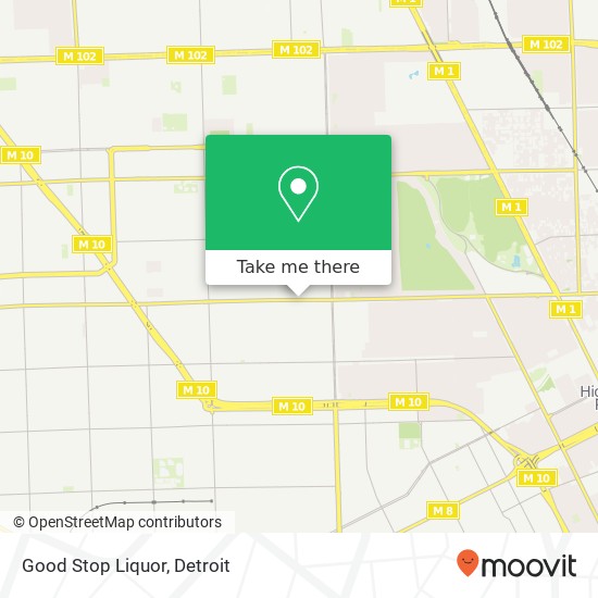 Mapa de Good Stop Liquor