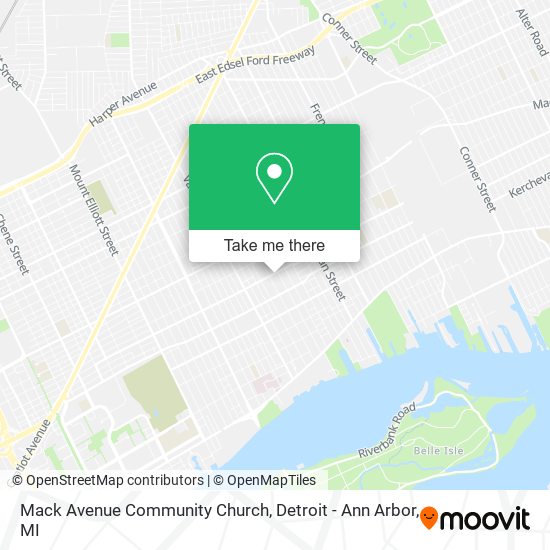 Mapa de Mack Avenue Community Church