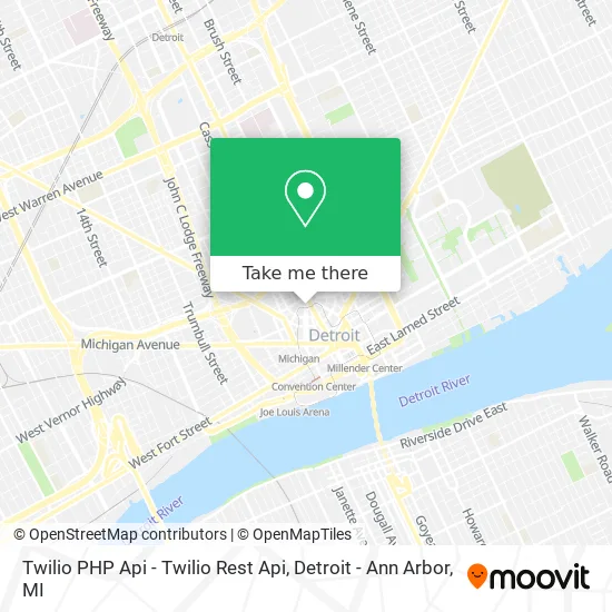 Twilio PHP Api - Twilio Rest Api map