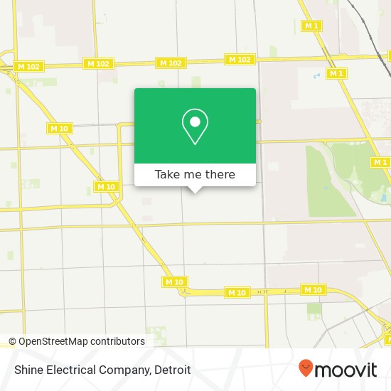 Shine Electrical Company map