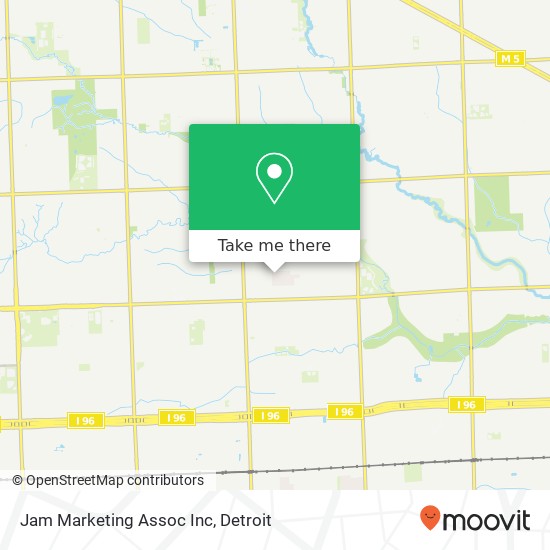 Jam Marketing Assoc Inc map