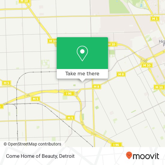 Come Home of Beauty map