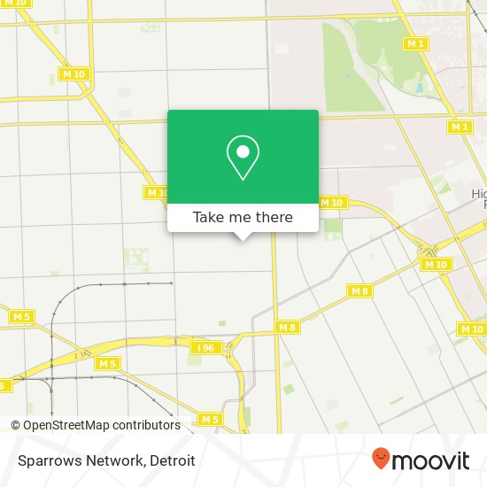 Mapa de Sparrows Network