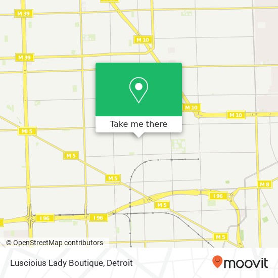 Mapa de Luscioius Lady Boutique