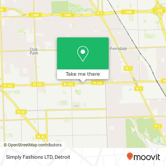 Mapa de Simply Fashions LTD