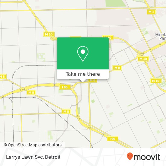 Mapa de Larrys Lawn Svc