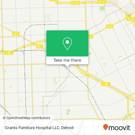 Mapa de Grants Furniture Hospital LLC