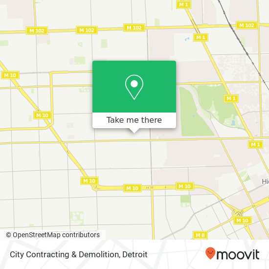 City Contracting & Demolition map