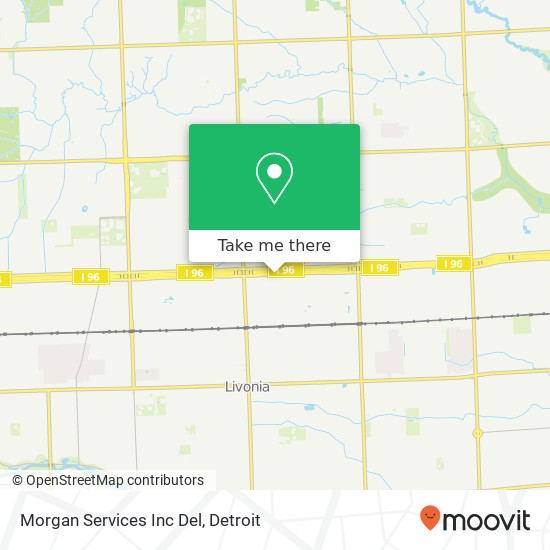 Morgan Services Inc Del map