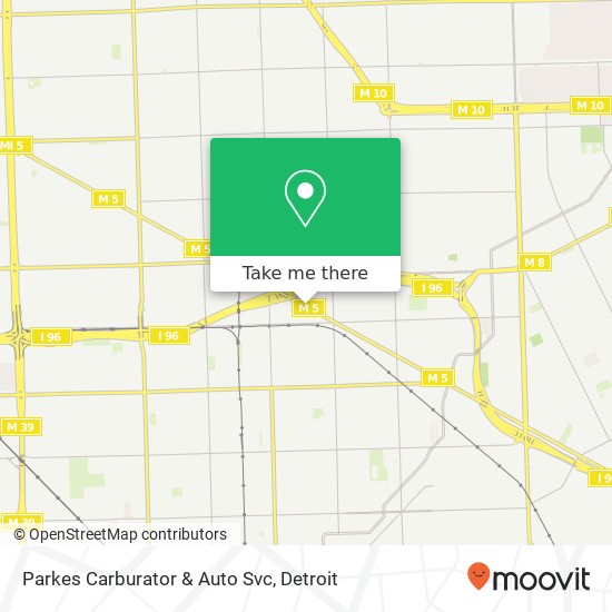 Parkes Carburator & Auto Svc map