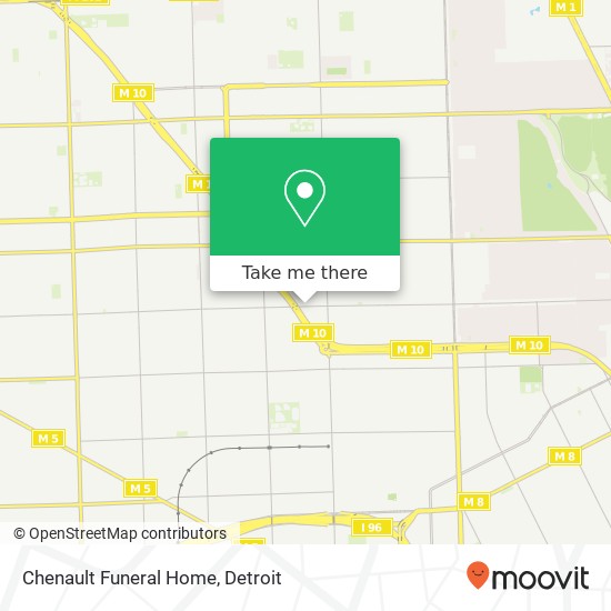 Mapa de Chenault Funeral Home