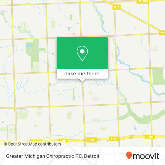 Greater Michigan Chiropractic PC map