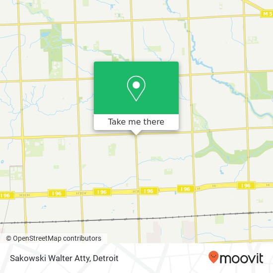 Sakowski Walter Atty map