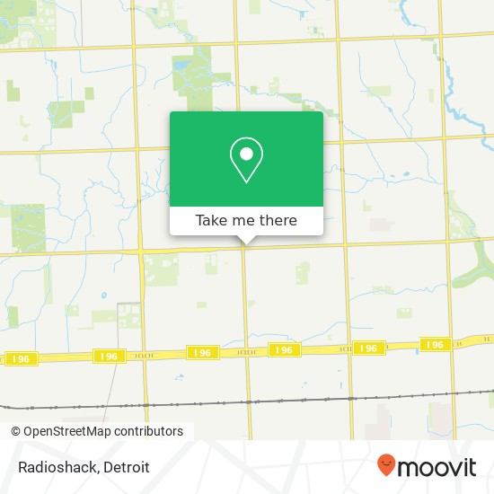 Radioshack map