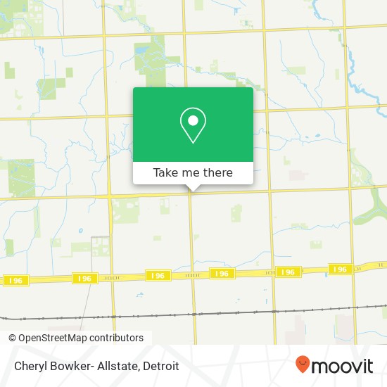 Mapa de Cheryl Bowker- Allstate