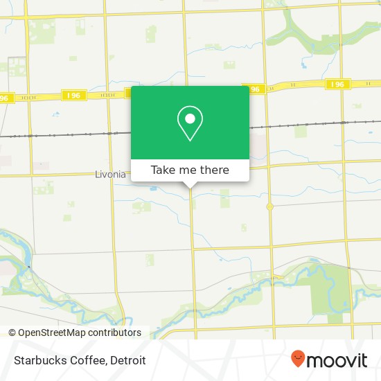 Starbucks Coffee map