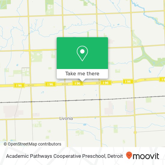 Academic Pathways Cooperative Preschool map