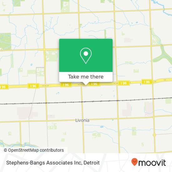 Stephens-Bangs Associates Inc map
