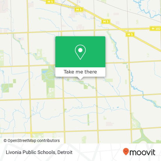 Mapa de Livonia Public Schools