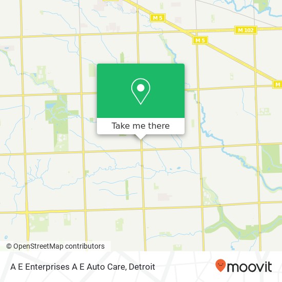 A E Enterprises A E Auto Care map