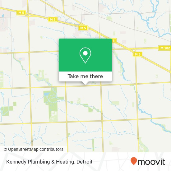 Kennedy Plumbing & Heating map