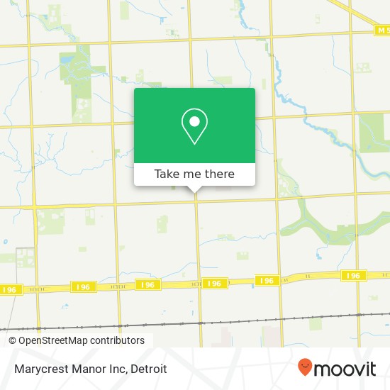 Marycrest Manor Inc map