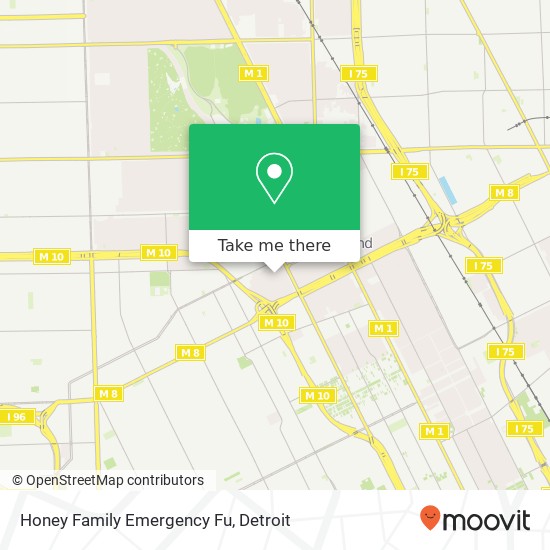 Honey Family Emergency Fu map