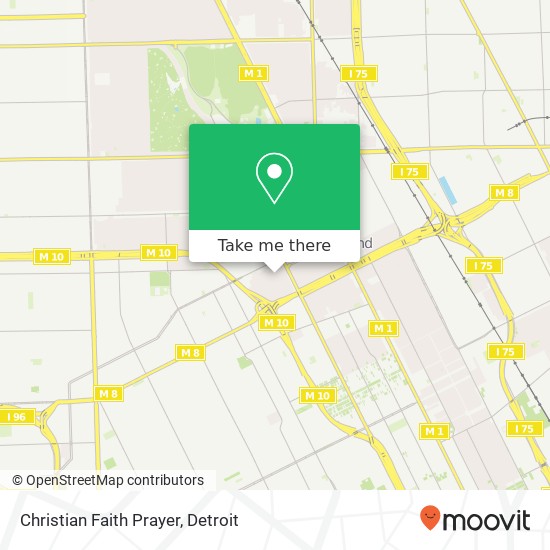 Christian Faith Prayer map