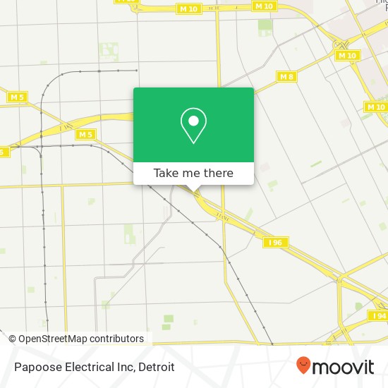 Mapa de Papoose Electrical Inc