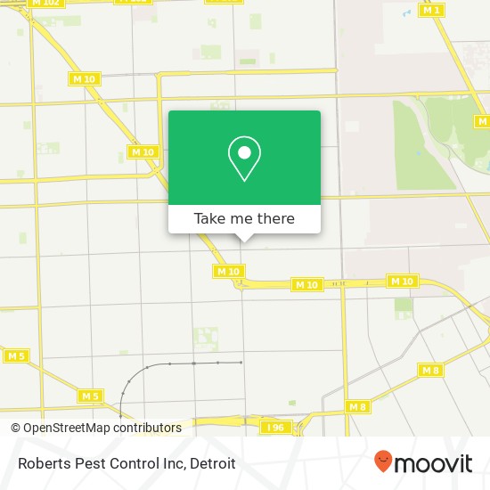 Mapa de Roberts Pest Control Inc