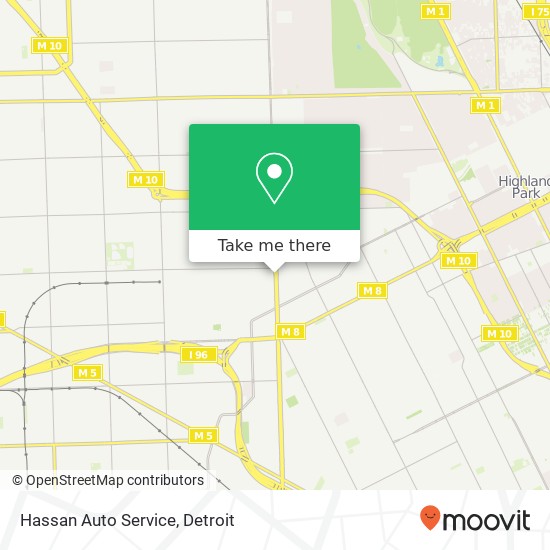 Mapa de Hassan Auto Service