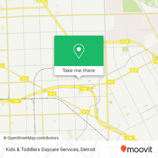 Kids & Toddlers Daycare Services map