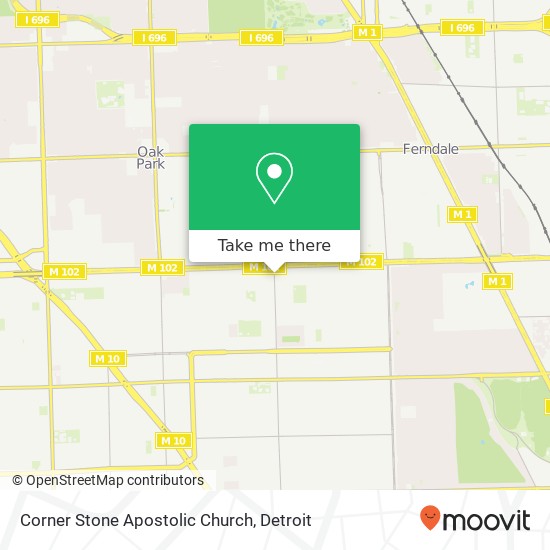 Corner Stone Apostolic Church map