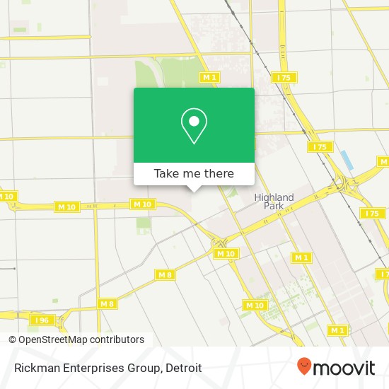 Rickman Enterprises Group map