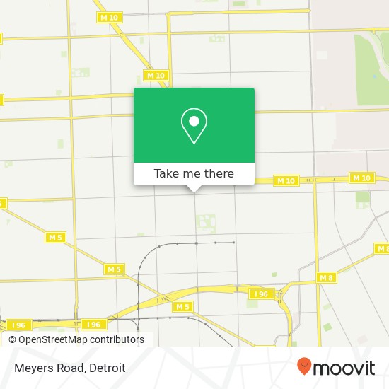 Mapa de Meyers Road