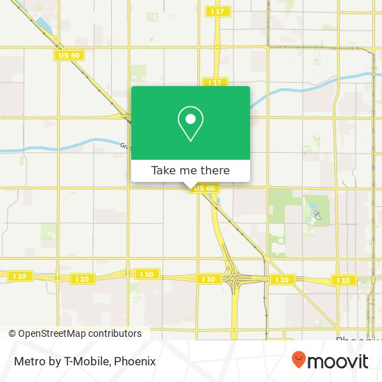 Metro by T-Mobile map