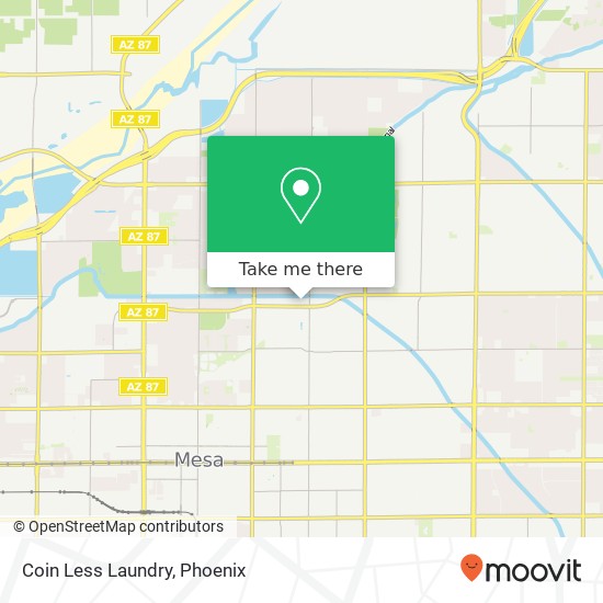 Coin Less Laundry map