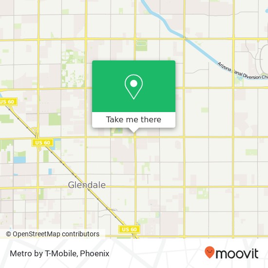 Mapa de Metro by T-Mobile