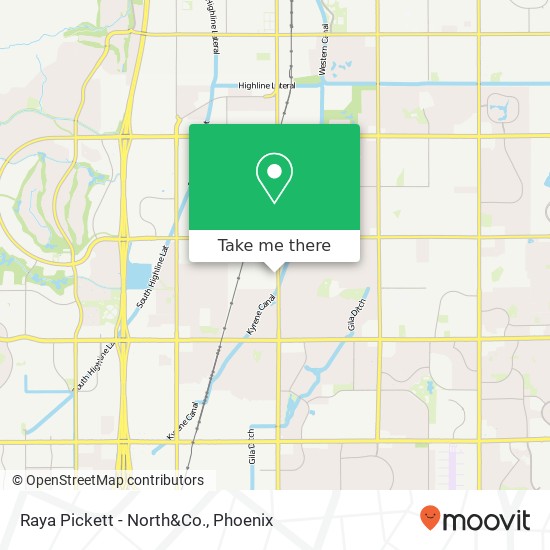 Raya Pickett - North&Co. map