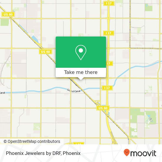 Phoenix Jewelers by DRF map