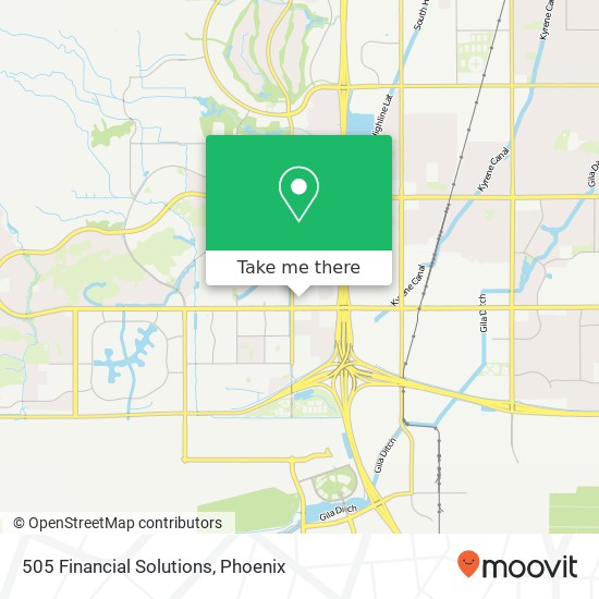 505 Financial Solutions map