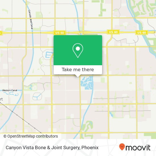 Canyon Vista Bone & Joint Surgery map