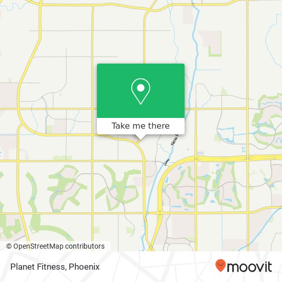 Planet Fitness map