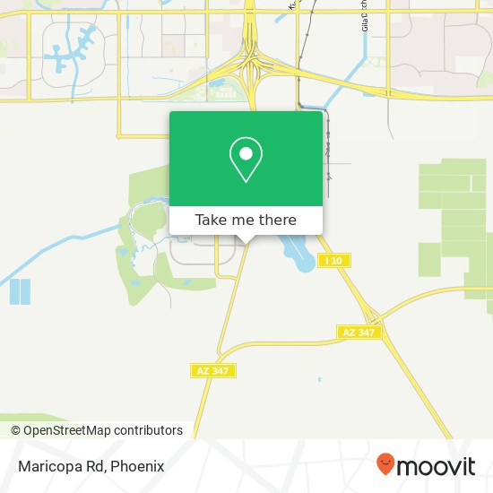 Mapa de Maricopa Rd
