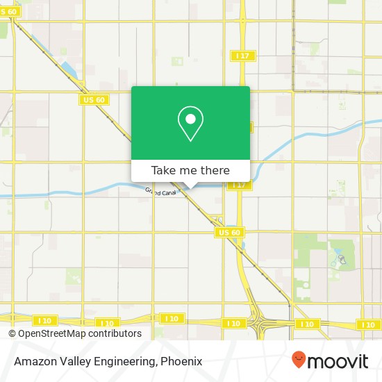 Mapa de Amazon Valley Engineering