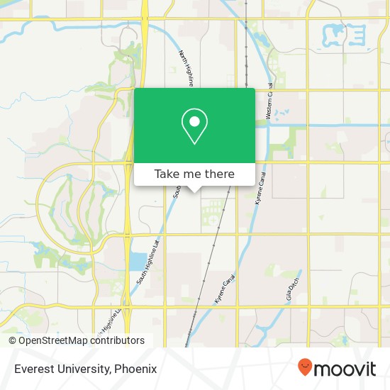 Everest University map