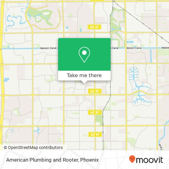 American Plumbing and Rooter map