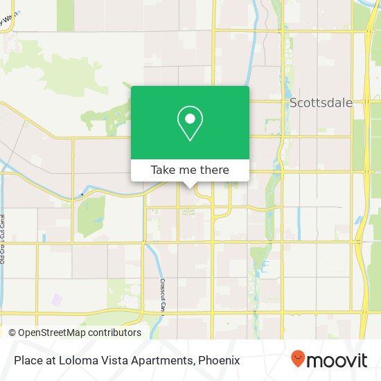 Place at Loloma Vista Apartments map